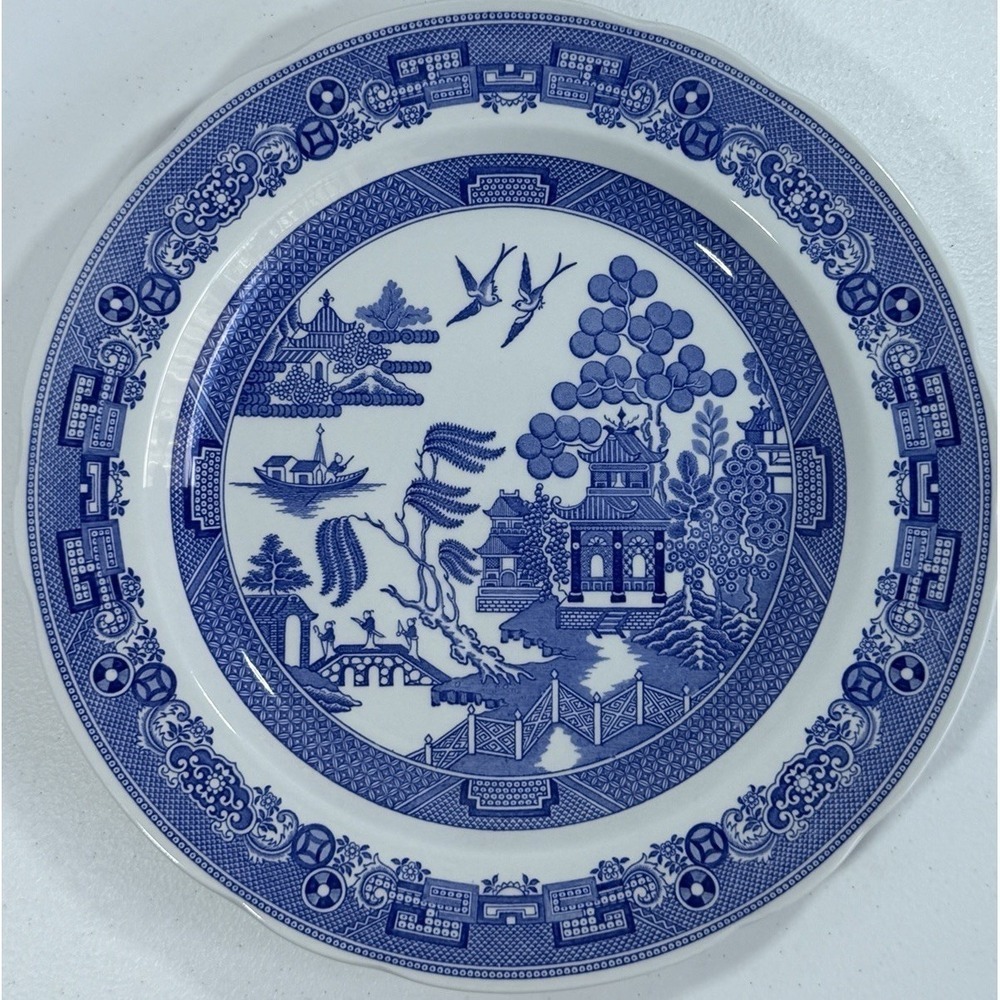 Spode Blue Room Collection "WILLOW" Plate England 10 1/2"